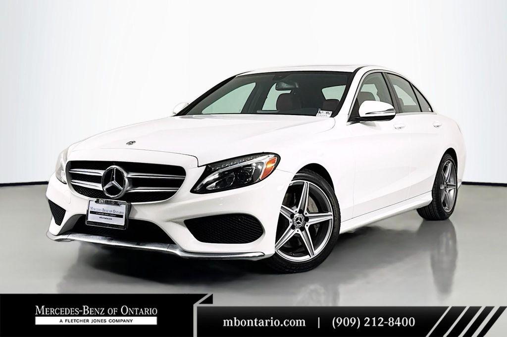 used 2018 Mercedes-Benz C-Class car, priced at $17,984