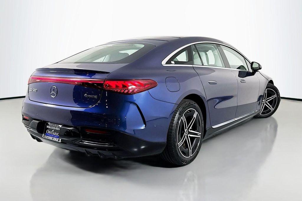 used 2023 Mercedes-Benz EQS 580 car, priced at $59,984