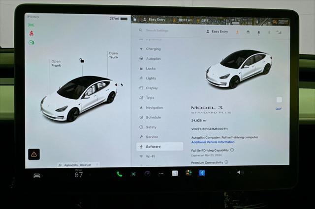 used 2021 Tesla Model 3 car, priced at $23,984