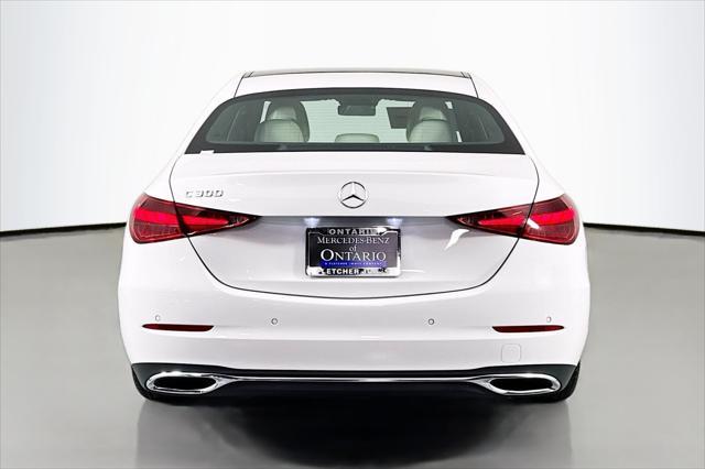 new 2025 Mercedes-Benz C-Class car, priced at $51,085