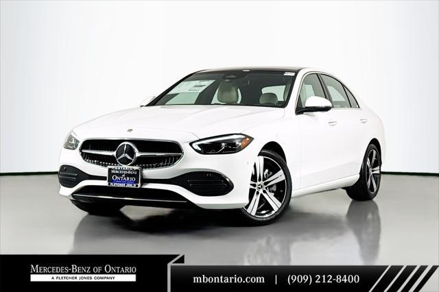 new 2025 Mercedes-Benz C-Class car, priced at $51,085