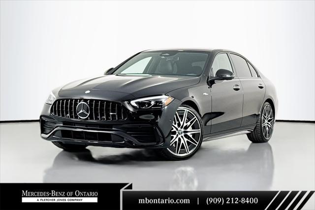 used 2024 Mercedes-Benz AMG C 43 car, priced at $55,482