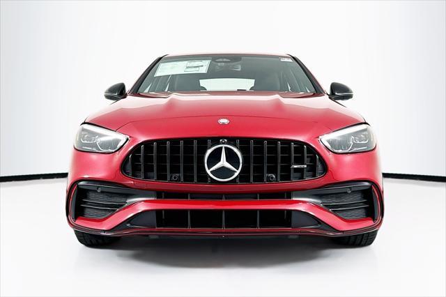 new 2024 Mercedes-Benz AMG C 43 car, priced at $69,105