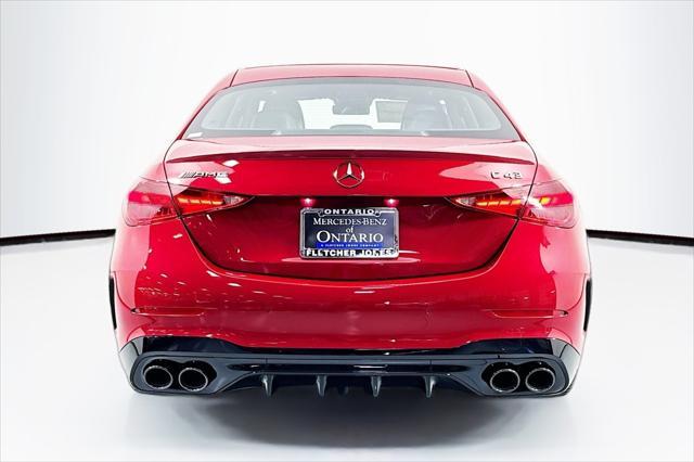 new 2024 Mercedes-Benz AMG C 43 car, priced at $69,105