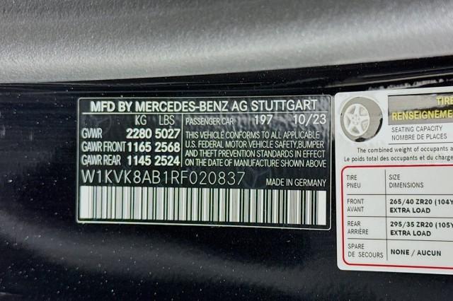 new 2024 Mercedes-Benz AMG SL 55 car, priced at $147,630