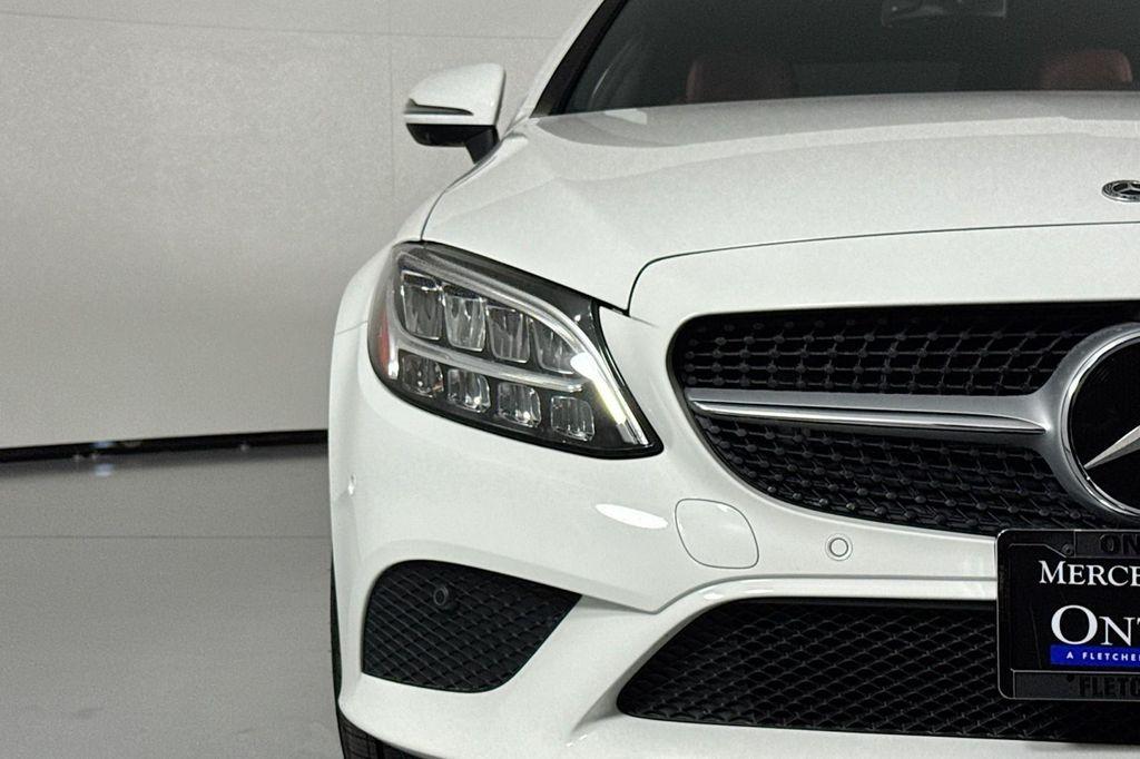 used 2022 Mercedes-Benz C-Class car, priced at $36,784