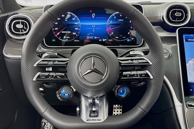 new 2025 Mercedes-Benz AMG C 43 car, priced at $69,540