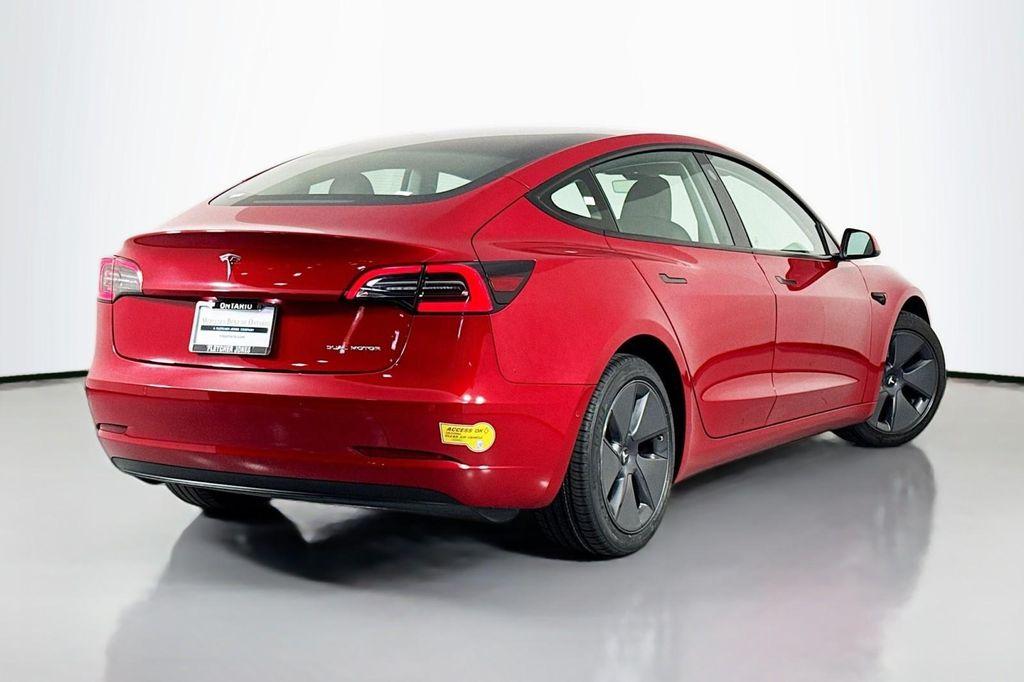 used 2022 Tesla Model 3 car, priced at $25,783