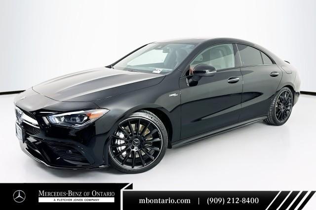 used 2021 Mercedes-Benz AMG CLA 35 car, priced at $37,482