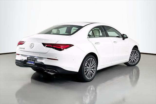 new 2025 Mercedes-Benz CLA 250 car, priced at $45,745