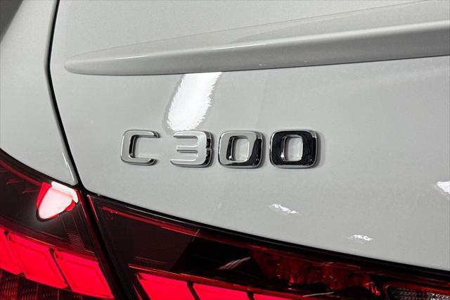 new 2025 Mercedes-Benz C-Class car, priced at $52,195
