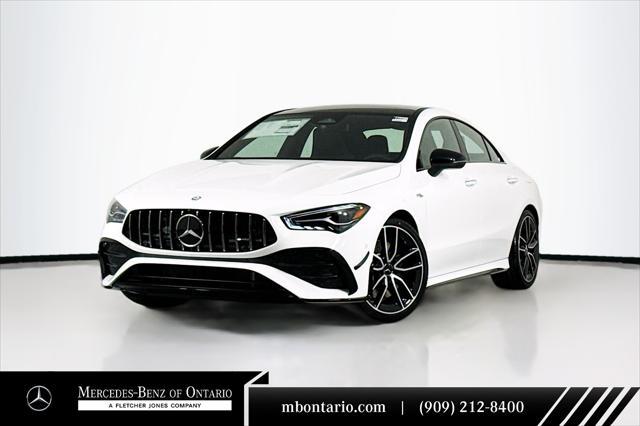 new 2025 Mercedes-Benz AMG CLA 35 car, priced at $60,545