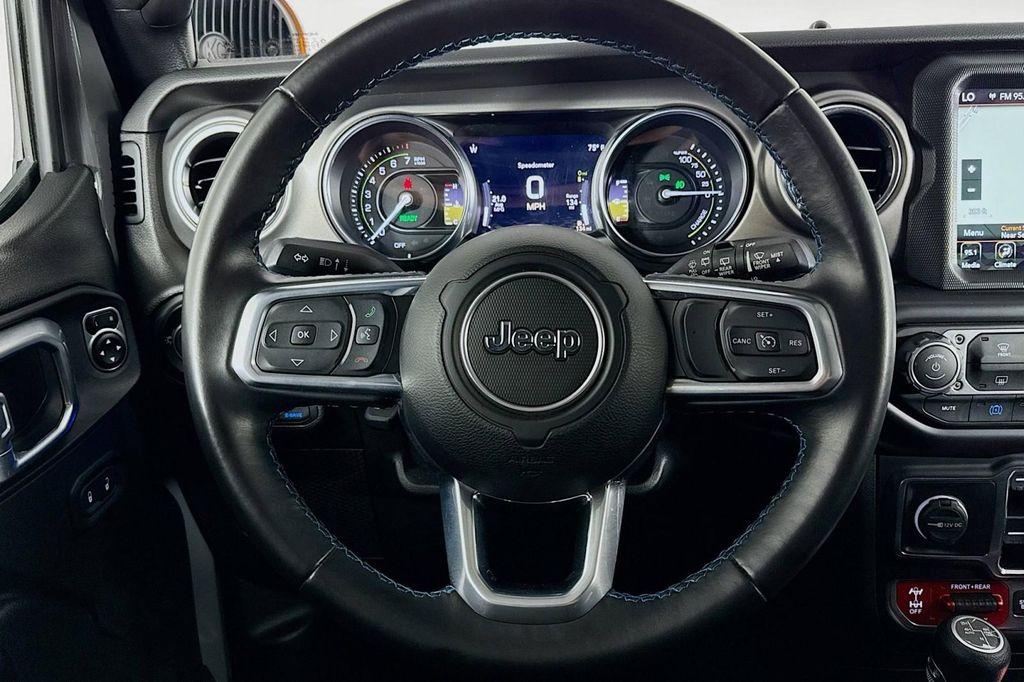 used 2021 Jeep Wrangler Unlimited 4xe car, priced at $34,983