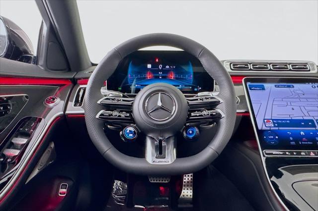 new 2025 Mercedes-Benz AMG S 63 E car, priced at $194,895