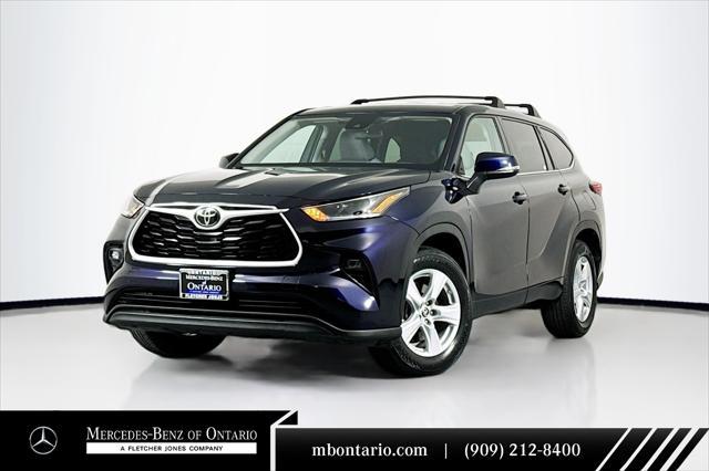 used 2021 Toyota Highlander car, priced at $27,683