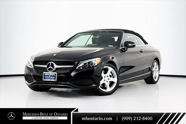 used 2017 Mercedes-Benz C-Class car, priced at $22,482