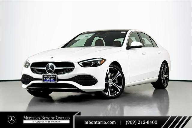 new 2025 Mercedes-Benz C-Class car, priced at $52,195