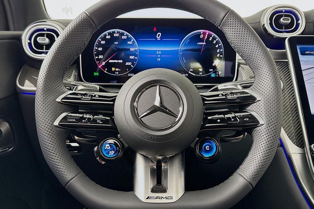 new 2025 Mercedes-Benz AMG GLC 63 car, priced at $95,030
