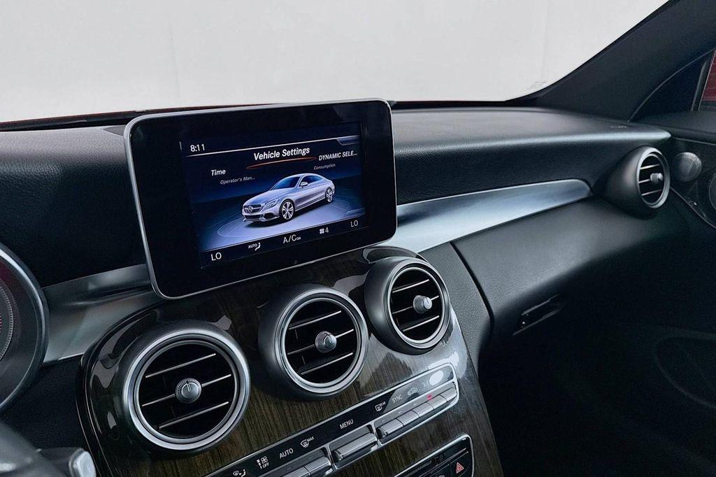 used 2018 Mercedes-Benz C-Class car, priced at $21,683