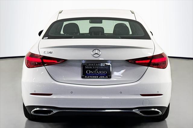 new 2025 Mercedes-Benz C-Class car, priced at $50,820