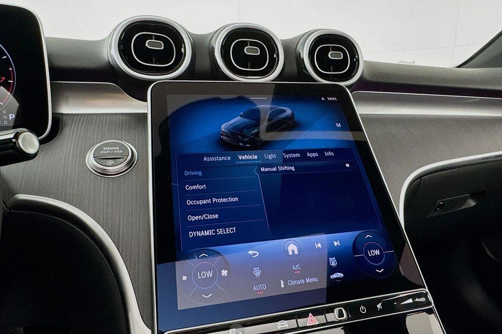 new 2025 Mercedes-Benz C-Class car, priced at $51,195