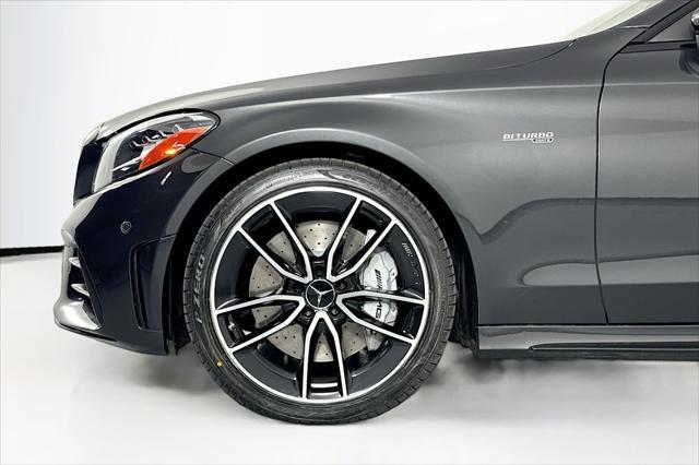 used 2021 Mercedes-Benz AMG C 43 car, priced at $42,984