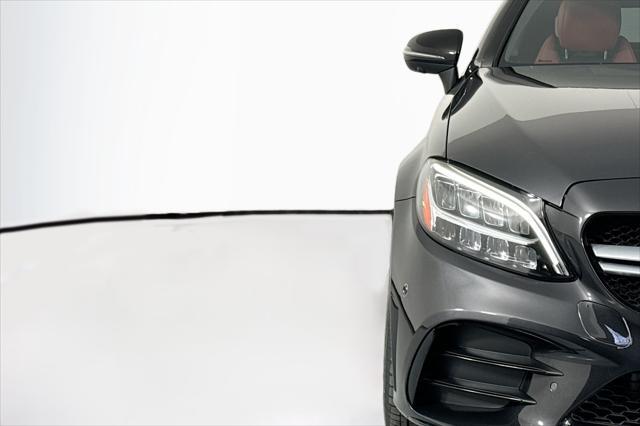 used 2021 Mercedes-Benz AMG C 43 car, priced at $42,984