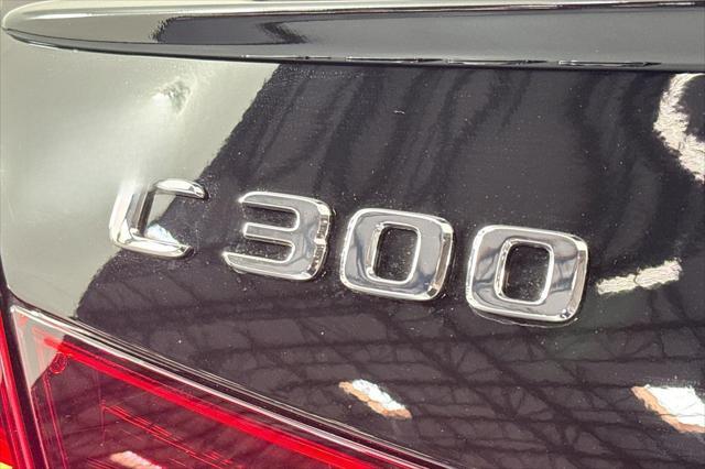 new 2025 Mercedes-Benz C-Class car, priced at $50,820