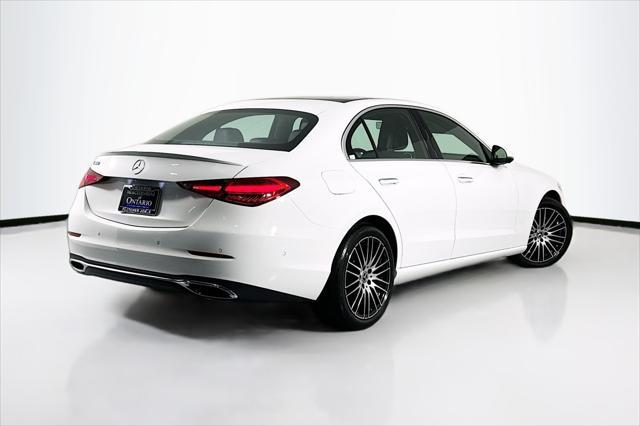 new 2025 Mercedes-Benz C-Class car, priced at $51,595