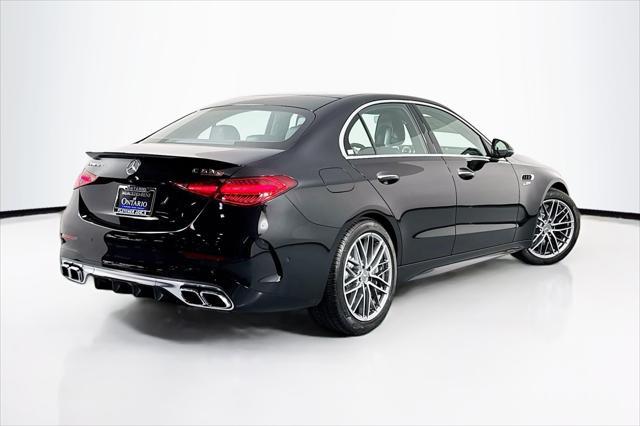 new 2025 Mercedes-Benz AMG C 63 car, priced at $88,145