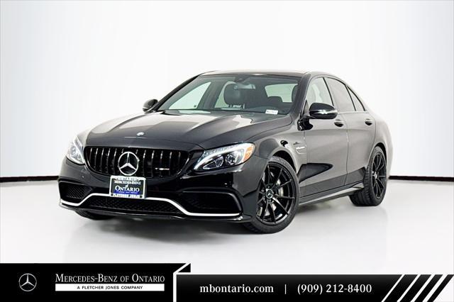 used 2017 Mercedes-Benz AMG C 63 car, priced at $38,984