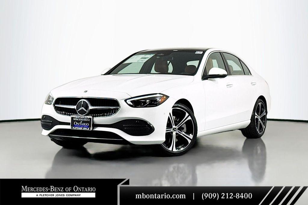 new 2025 Mercedes-Benz C-Class car, priced at $52,195