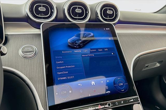new 2025 Mercedes-Benz C-Class car, priced at $52,195