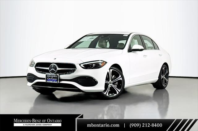 new 2025 Mercedes-Benz C-Class car, priced at $50,745