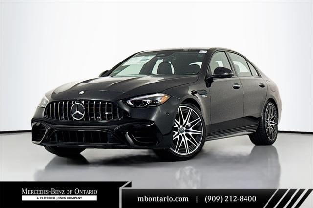 new 2025 Mercedes-Benz AMG C 63 car, priced at $89,195