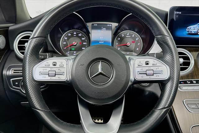 used 2019 Mercedes-Benz C-Class car, priced at $29,383