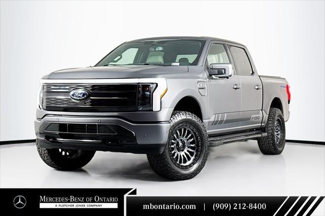 used 2022 Ford F-150 Lightning car, priced at $63,484