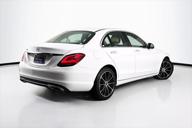 used 2021 Mercedes-Benz C-Class car, priced at $23,984