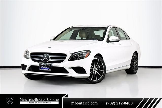 used 2021 Mercedes-Benz C-Class car, priced at $23,984