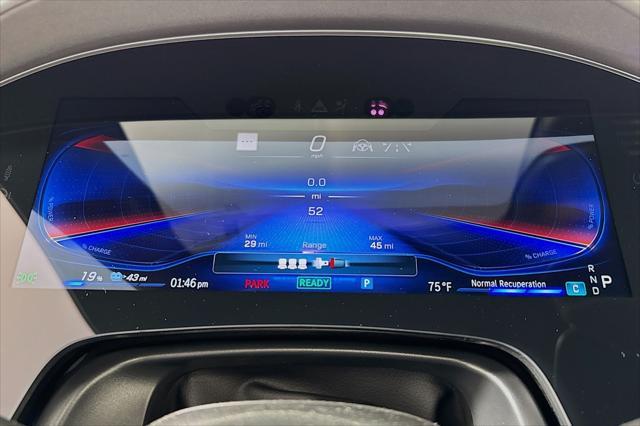 new 2025 Mercedes-Benz AMG EQE car, priced at $117,085