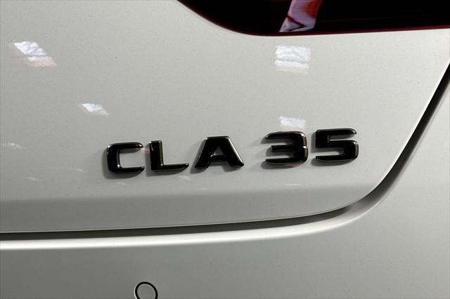 new 2025 Mercedes-Benz AMG CLA 35 car, priced at $59,695