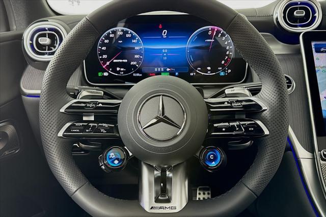 new 2025 Mercedes-Benz AMG GLC 63 car, priced at $90,900