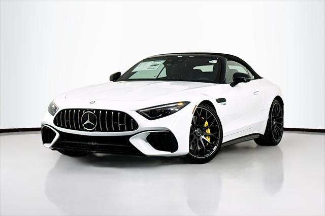 new 2025 Mercedes-Benz AMG SL 55 car, priced at $162,330