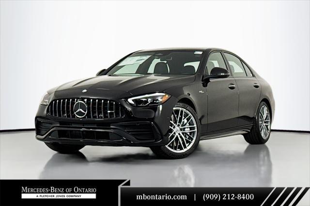 new 2025 Mercedes-Benz AMG C 43 car, priced at $66,180