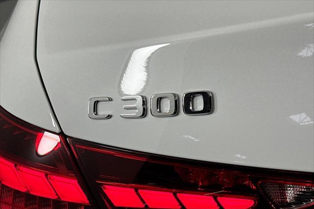 new 2025 Mercedes-Benz C-Class car, priced at $50,050
