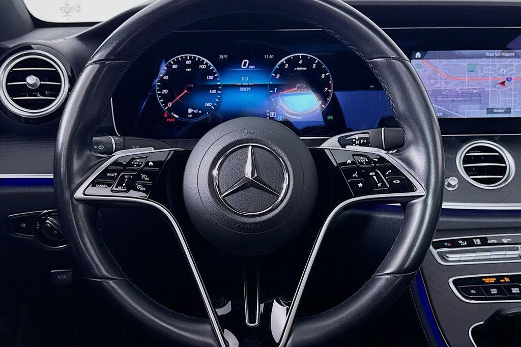 used 2022 Mercedes-Benz E-Class car, priced at $37,484