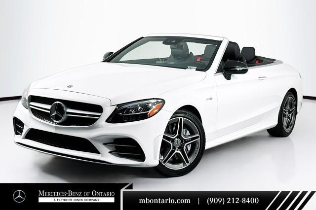 used 2022 Mercedes-Benz AMG C 43 car, priced at $62,884