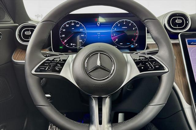 new 2025 Mercedes-Benz C-Class car, priced at $52,720