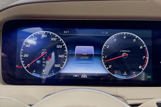 used 2020 Mercedes-Benz S-Class car, priced at $47,984