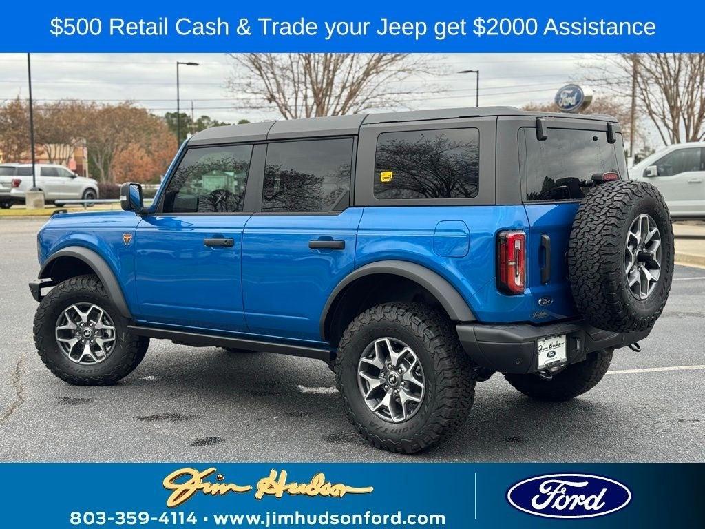 new 2024 Ford Bronco car, priced at $61,140